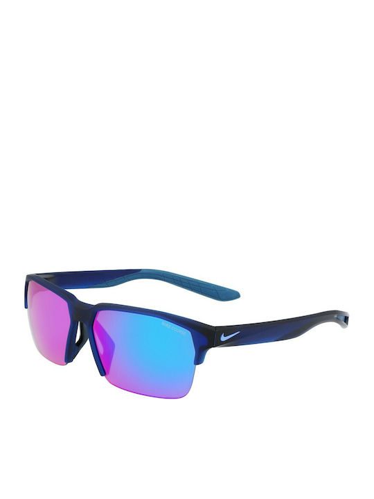 Nike Maverick Men's Sunglasses with Navy Blue Plastic Frame CU3746-451
