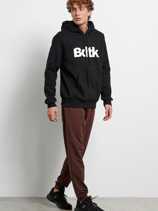 Sweatshirt Mit Kapuze Schwarz