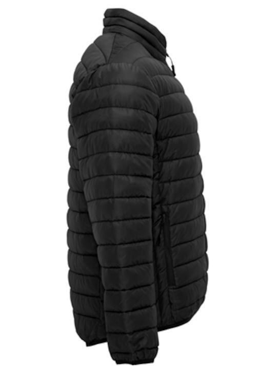 Finland Χειμωνιάτικο Μπουφάν Puffer Μαύρο