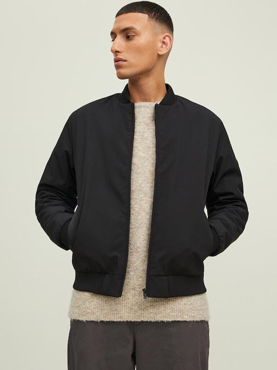 Jack & Jones Herren Jacke Bomber Schwarz