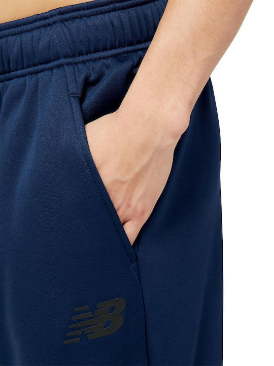 Jogginghose Glänzend mit Gummizug Marineblau