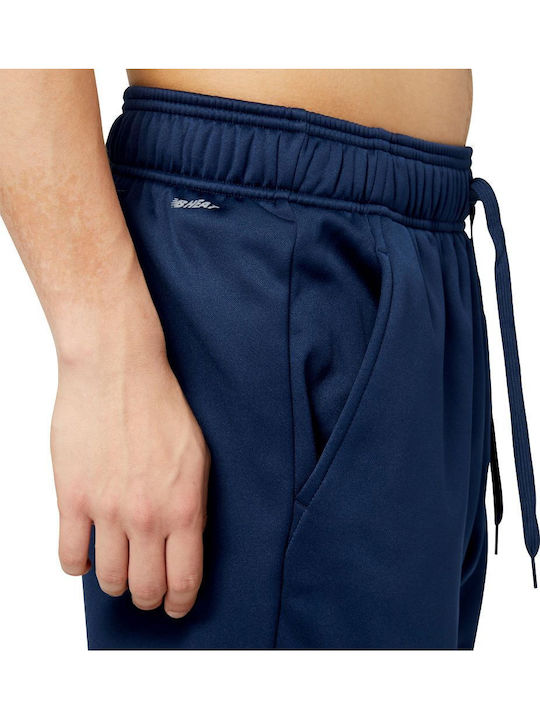 Jogginghose Glänzend mit Gummizug Marineblau