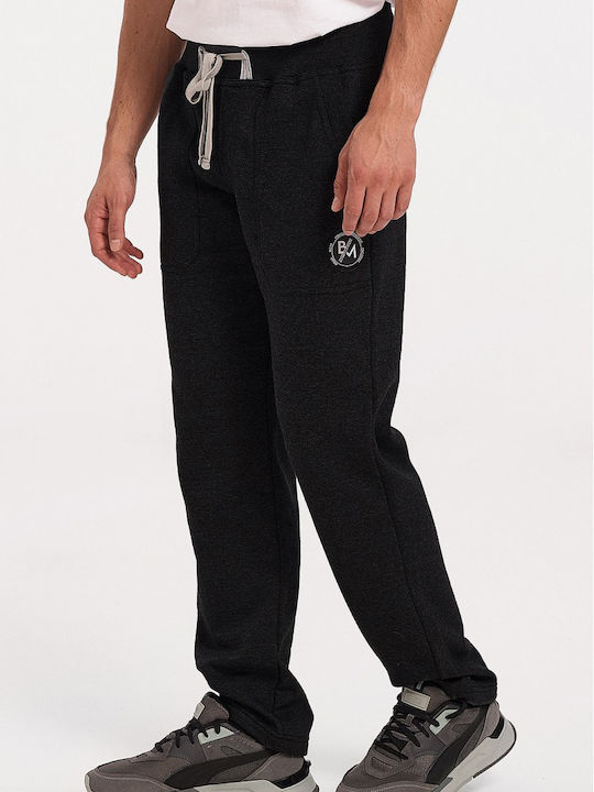 Sweatpants without Elastic Black