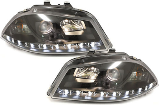 Dectane Μπροστινά Φανάρια για Seat Ibiza 6L 2003-2008 2τμχ