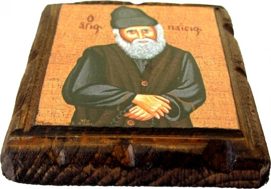 IconsGR Άγιος Παΐσιος Ορθογώνιο Μαγνητάκι 5x6εκ.