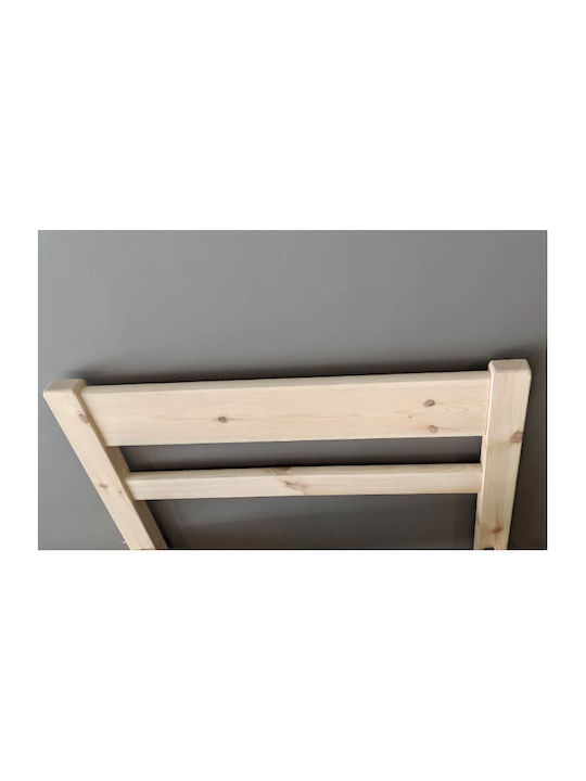 Νο2 Κρεβάτι Ημίδιπλο Ξύλινο για Στρώμα 120x190cm Επιλογές Χρώματος