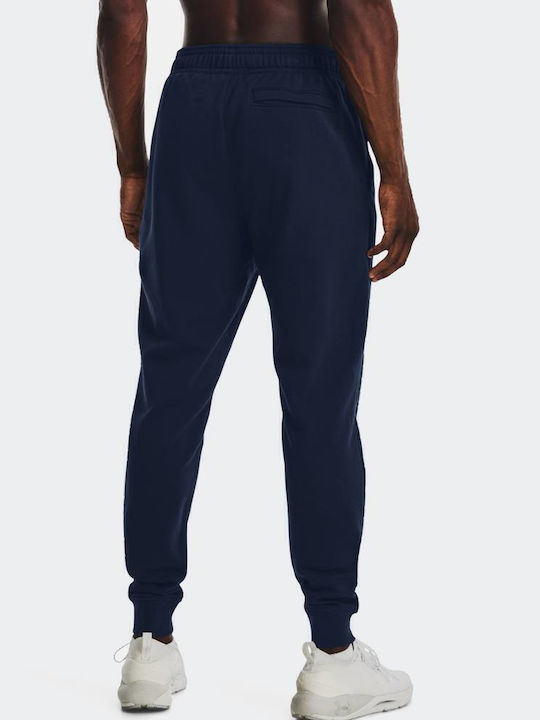 Rival Sweatpants with Elastic Navy Blue