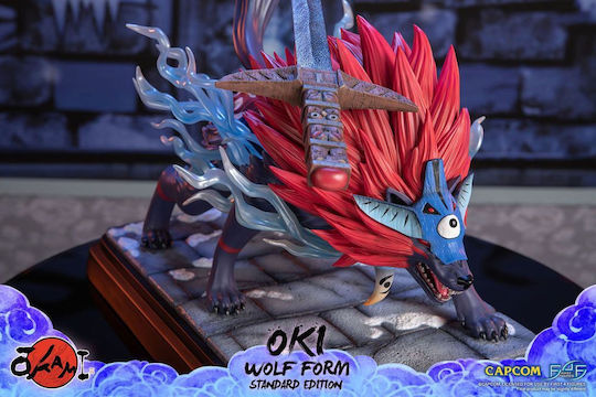 First 4 Figures Okami: Oki (Wolf Form) Φιγούρα 35εκ.
