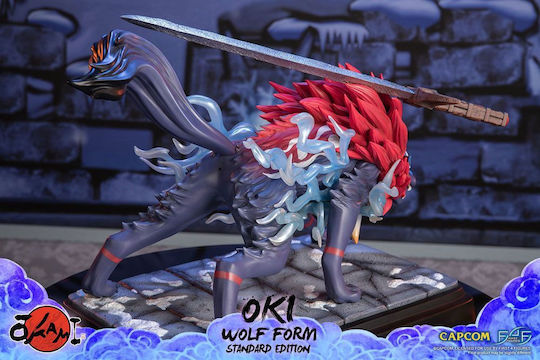 First 4 Figures Okami: Oki (Wolf Form) Φιγούρα 35εκ.