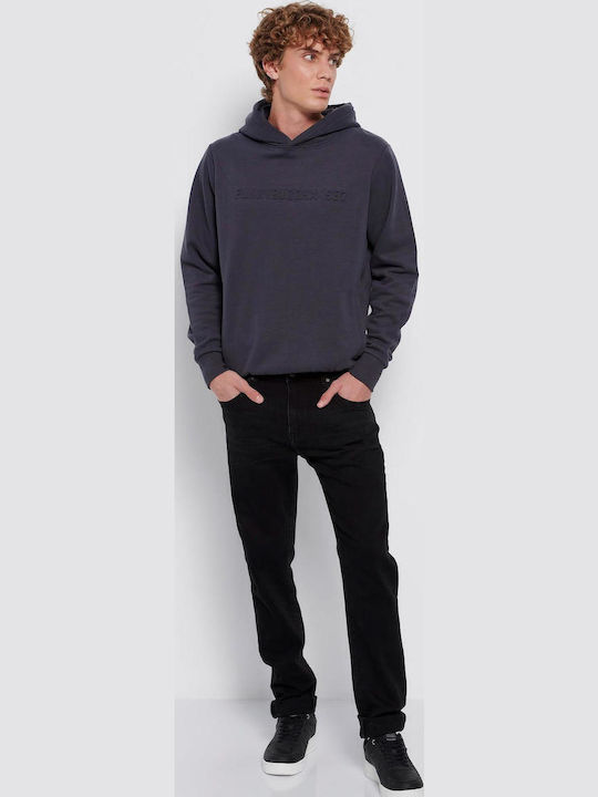 Sweatshirt with Hood Anthracite