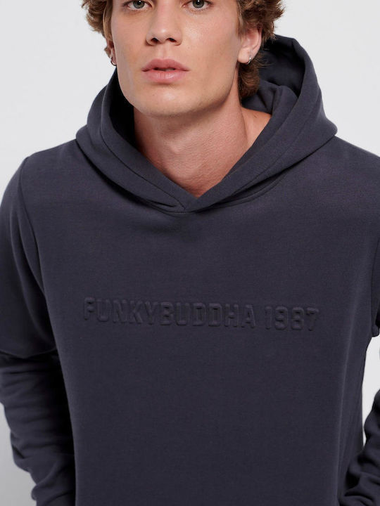 Sweatshirt with Hood Anthracite