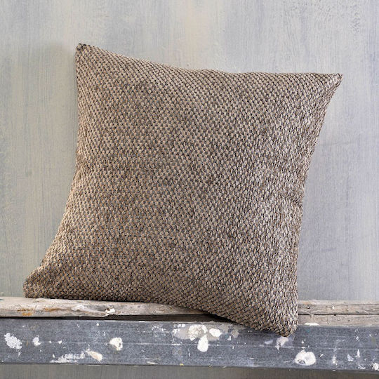 Rythmos Rowen Three-Seater Sofa Throw 2 Sides Chenille 180x280cm Brown
