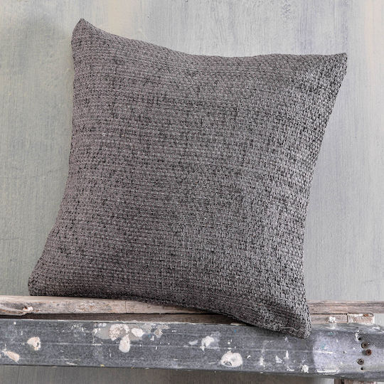 Rythmos Rowen Ριχτάρι Πολυθρόνας Δύο 'Οψεων Chenille 160x180εκ. Γκρί