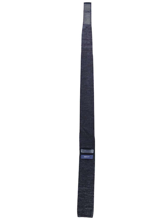Gant Ανδρική Γραβάτα Μονόχρωμη σε Navy Μπλε Χρώμα