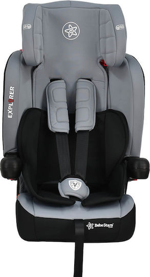 Bebe Stars Explorer Baby Car Seat with Isofix Grey 9-36 kg