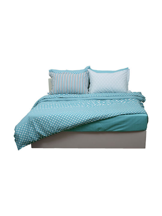 Anna Riska Mix & Match Σετ Μαξιλαροθήκες Oxford 26 Γκρι 50x70εκ.