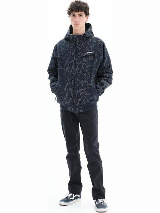 Winter Bomber Waterproof Men's Jacket Midnight Blue