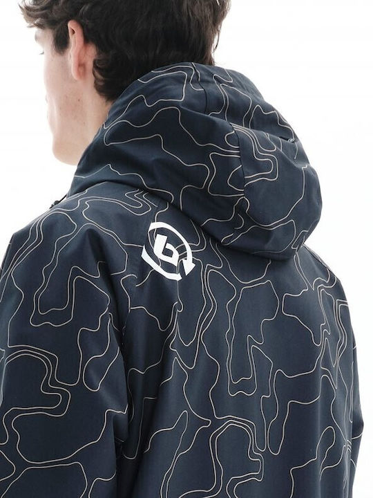 Winter Bomber Waterproof Men's Jacket Midnight Blue