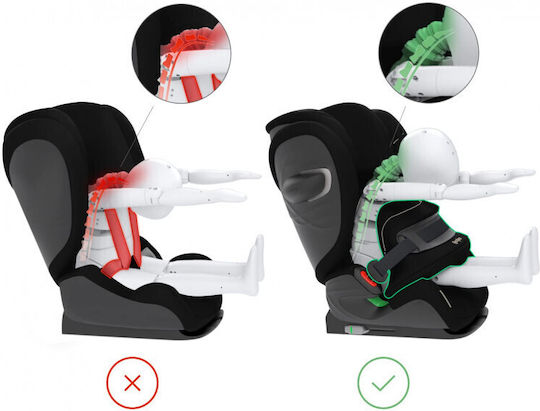 Cybex Pallas G Baby Car Seat i-Size with Isofix Moon Black 9-36 kg