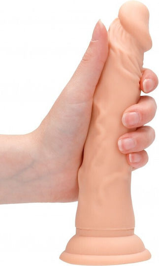 Shots Real Rock Dong Ohne Hoden Realistisches Dildo Mit Saugnapf Flesh 18cm