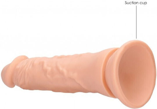 Shots Real Rock Dong Ohne Hoden Realistisches Dildo Mit Saugnapf Flesh 18cm