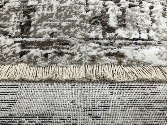 Koulis Carpets Perfect 2557A Σετ Μοντέρνα Χαλιά Κρεβατοκάμαρας Μπεζ 86-55-0065 2τμχ
