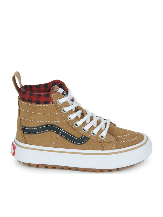 Sk8 Hi Mte 1 Παιδικά Sneakers High Καφέ