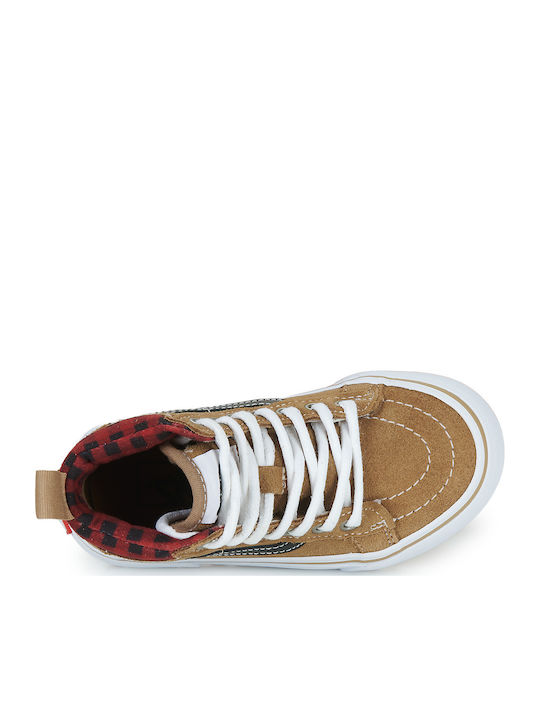 Sk8 Hi Mte 1 Παιδικά Sneakers High Καφέ