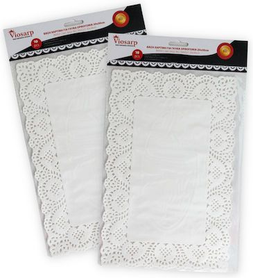 Viosarp VC2172 Lace Tortilla Tortas Paper 30x20cm VC2172 10pcs