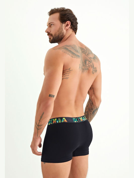 Tropic Ανδρικά Μποξεράκια Blue/Red/Black 3Pack