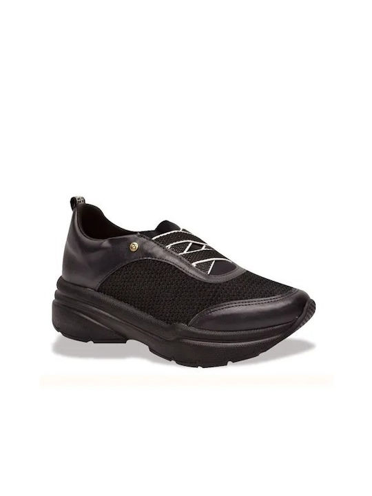 Piccadilly 781004 Femei Anatomici Chunky Sneakers Negre 781004-10