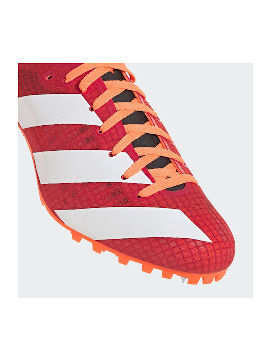 Sprintstar Sport Shoes Spikes Vivid Red / Cloud White / Solar Orange