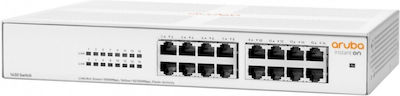 Aruba Instant On 1430 Unverwaltet L2 PoE Switch mit 16 Ports Gigabit (1Gbps) Ethernet