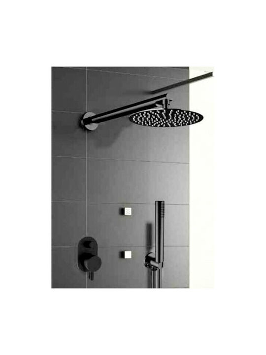 Teorema New Jabil Built-in Supply & Hand Shower Set for Shower 1 Exit