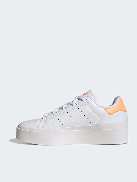 Stan Smith Bonega Damen Sneakers Cloud White / Beam Orange