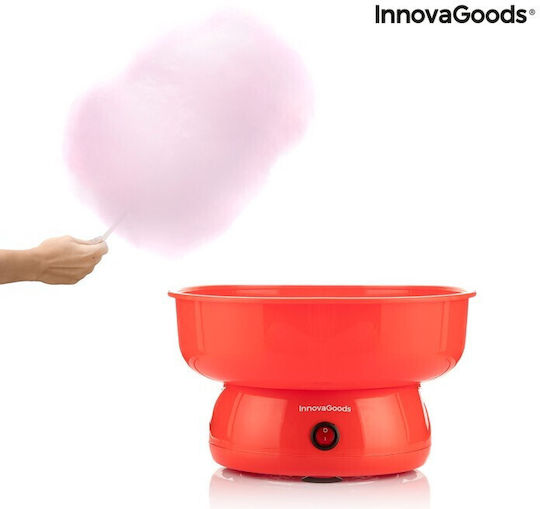 InnovaGoods Cantty Candy Floss Maker 25.5cm Red