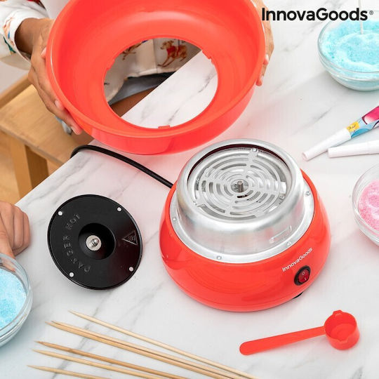 InnovaGoods Cantty Candy Floss Maker 25.5cm Red