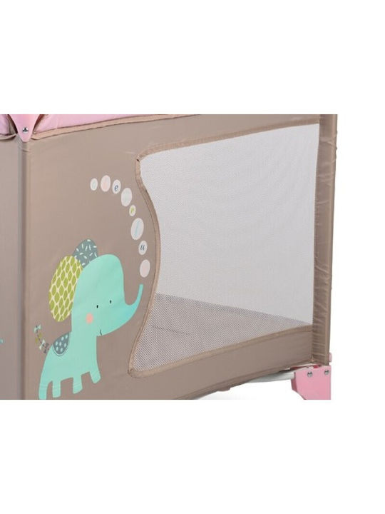 Moni Giant Park with Mattress Light Pink 93x93cm