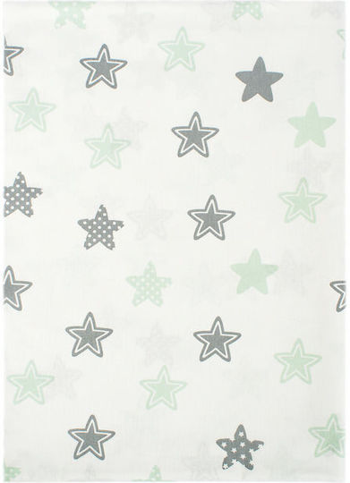 Dimcol Kinderbettlaken Set Einzeln Star 101 Grüne 160x240cm Dimcol Kinderbettlaken Set Einzeln Star 101 Grüne 160x240cm