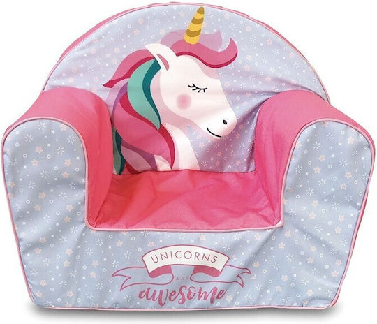 Kinderstuhl Einhorn Rosa 42x52x32cm