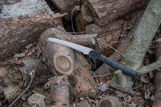 Ka-Bar Folding Saw Σουγιάς Μαύρος σε Θήκη