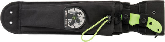 Ka-Bar Zombie Famine Tanto Ματσέτα Πράσινη σε Θήκη