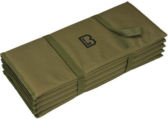 Brandit Iso Molle Foam Single Camping Sleeping Mat 191x54cm Thickness 1.5cm in Khaki color 8075.1