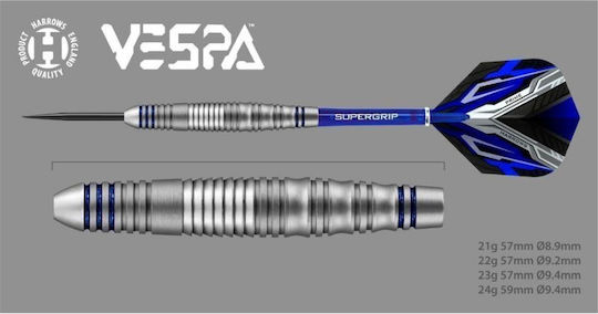 Harrows Vespa Brass Steeltip Darts