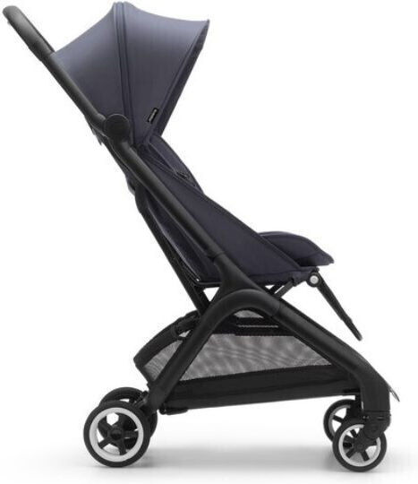Bugaboo Butterfly Complete Baby Stroller Suitable from 6+ Months Black Stormy Blue 7.3kg