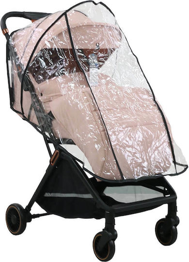 Bebe Stars City Καρότσι Μωρού Kατάλληλο για Nεογέννητο Powder Pink 6.3kg