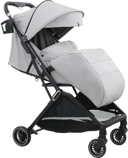 Bebe Stars City Baby Stroller Suitable for Newborn Ice Grey 6.3kg
