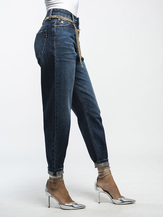 Leila Damenjeans in Karotten-Passform