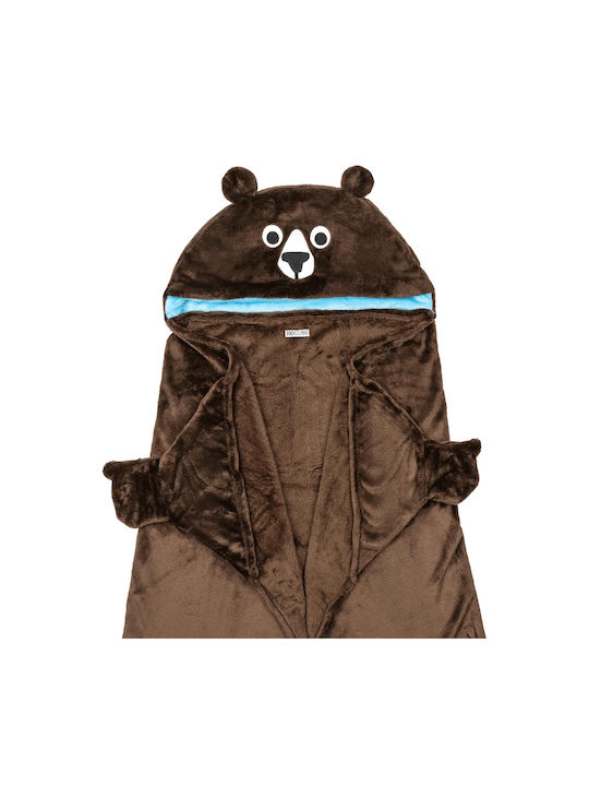 Zoocchini Blanket Fleece Bear Brown 91x127cm