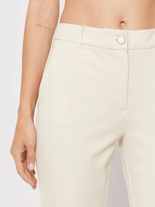 Zoe Women's Chino Trousers Regular Fit Beige